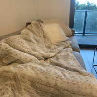 Christian siriano best sale snow leopard throw